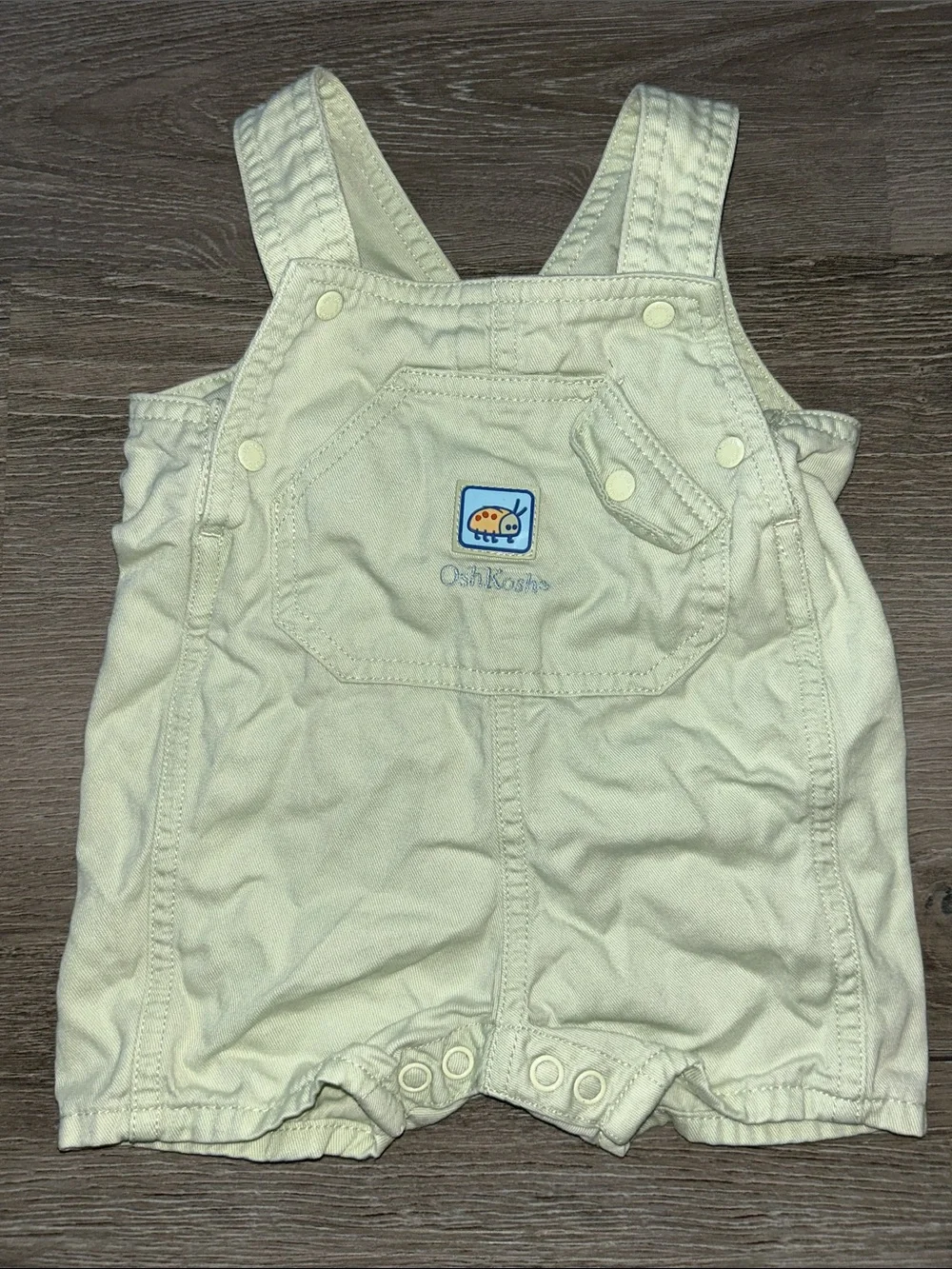 OshKosh B'gosh Boys’ (0-3M) Bug Overalls